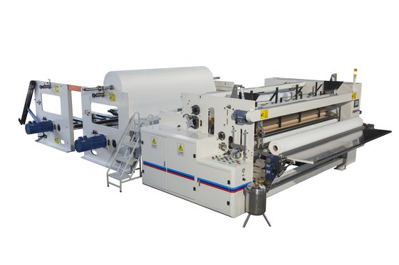 Máy sản xuất giấy vệ sinh loại tường hiệu quả cao 0-230 M / phút